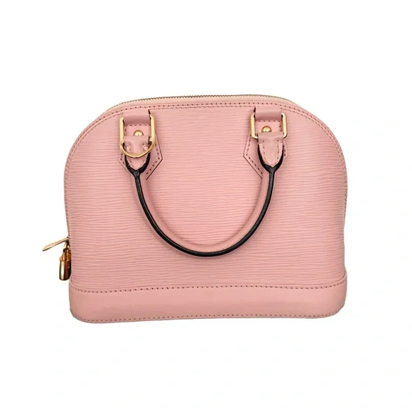 Louis Vuitton Epi Alma BB Blooming Flowers Multicolor Rose Ballerine Pink - Picture 12 of 15